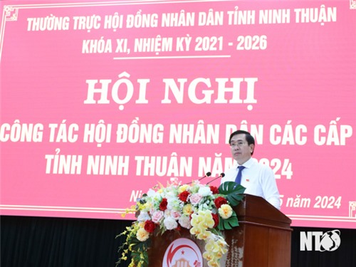 Conference of People's Councils at all levels of Ninh Thuan province in 2024