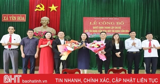 Création de 2 nouvelles cellules du Parti dans les entreprises de Cam Xuyen