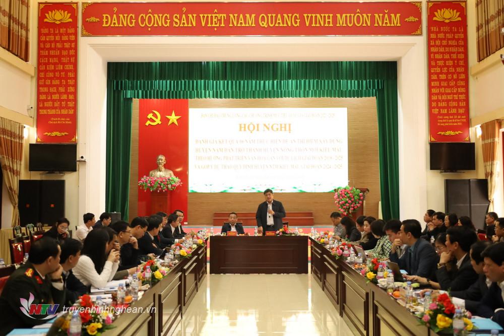 Nam Dan : Construire un nouveau district rural modèle dans le sens d'un développement culturel associé au tourisme