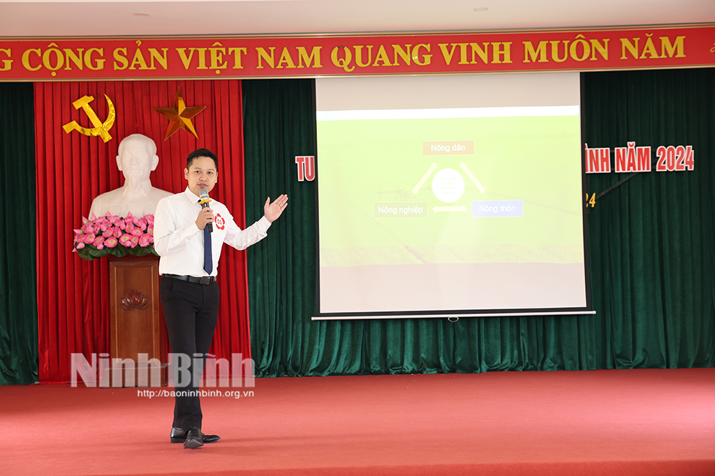 Hội Nông dân tỉnh tổ chức Hội thi Tuyên truyền viên giỏi năm 2024