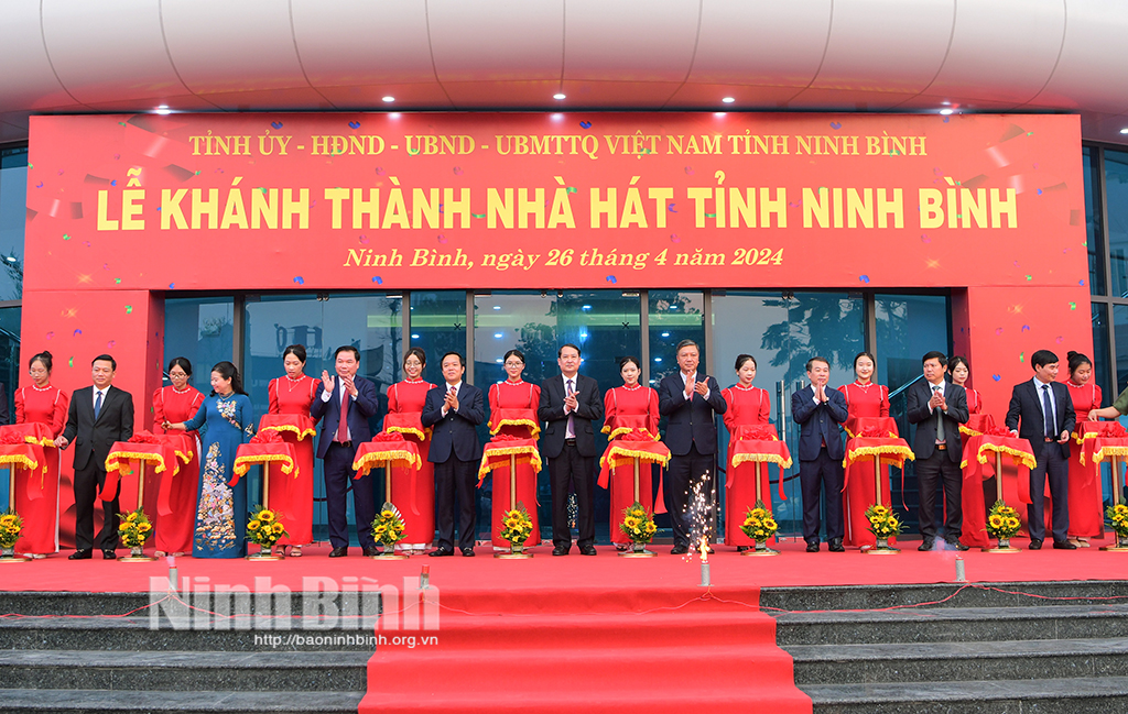 Khánh thành Nhà hát tỉnh Ninh Bình