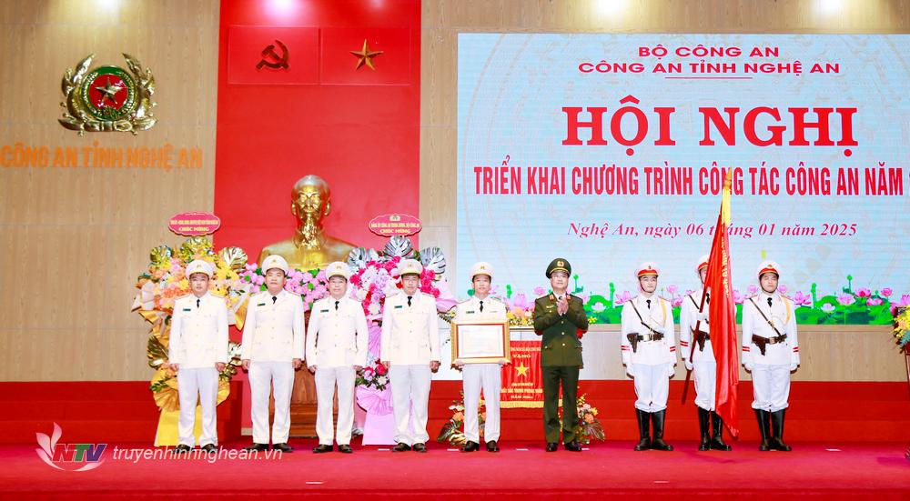 Công an Nghệ An triển khai nhiệm vụ công tác năm 2025