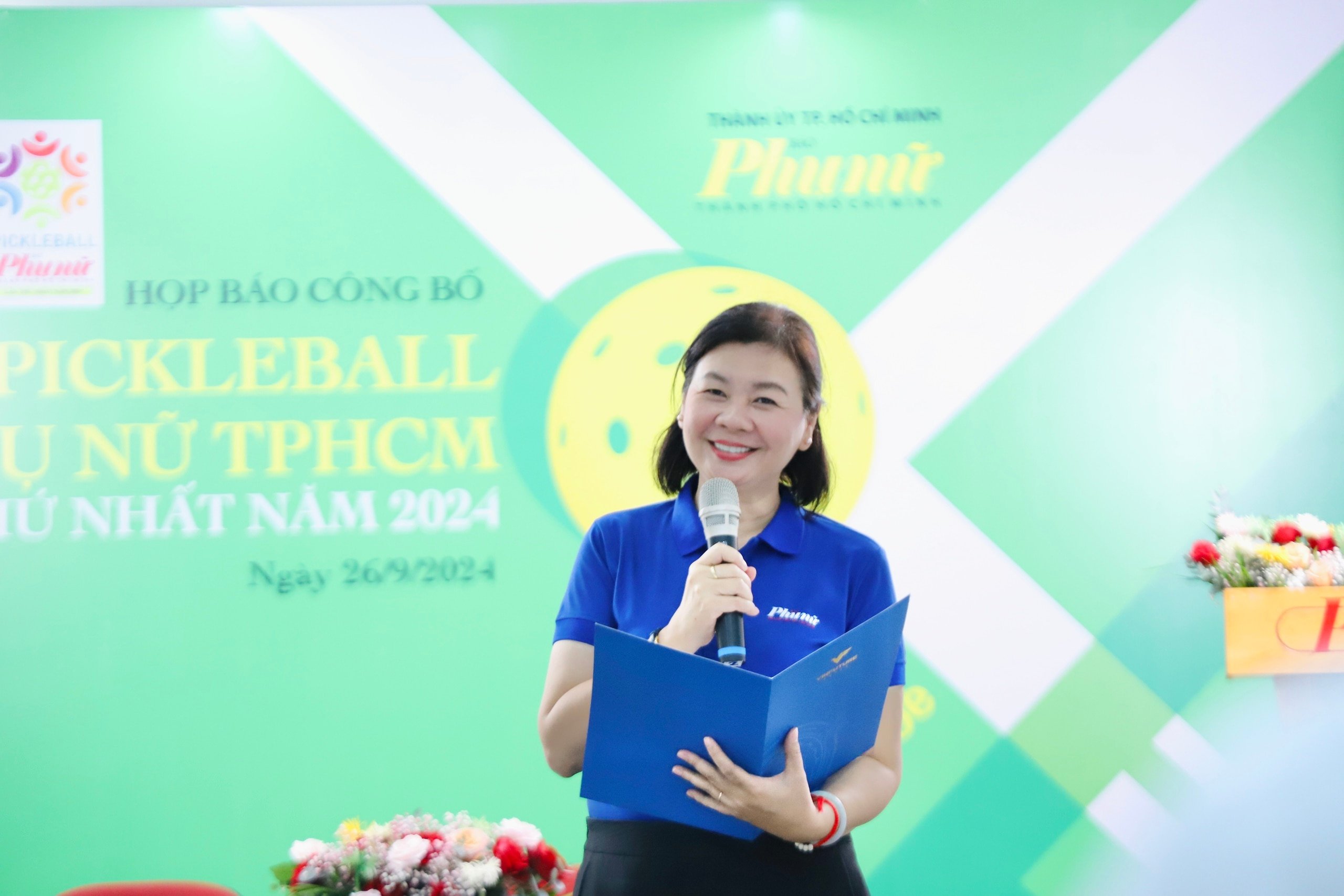 Báo Phụ nữ TP.HCM tổ chức giải pickleball dành cho các bóng hồng- Ảnh 2.