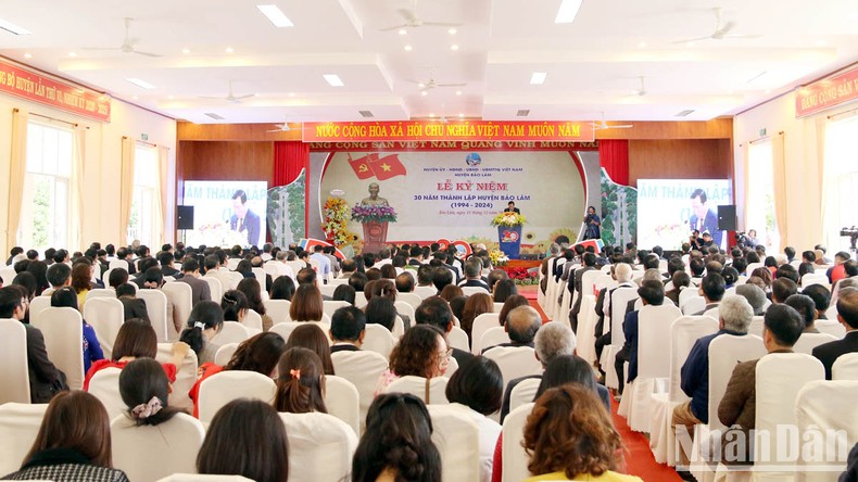 Bao Lam has emerged as one of the four key areas of Lam Dong province, photo 1