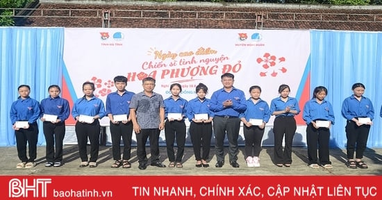 Sôi nổi Ngày hội chiến sĩ tình nguyện Hoa phượng đỏ của tuổi trẻ Hà Tĩnh