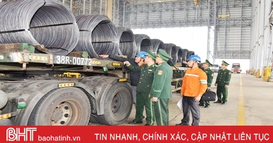 Ha Tinh ensures traffic at border gates during Tet