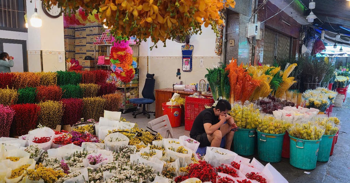 Tet flowers are deserted, traders are anxious and worried about being "idle"