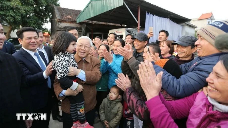 [Photo] Some images of typical activities of General Secretary Nguyen Phu Trong