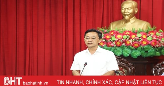 Tập trung tháo gỡ vướng mắc, tạo điều kiện để TP Hà Tĩnh ngày càng phát triển