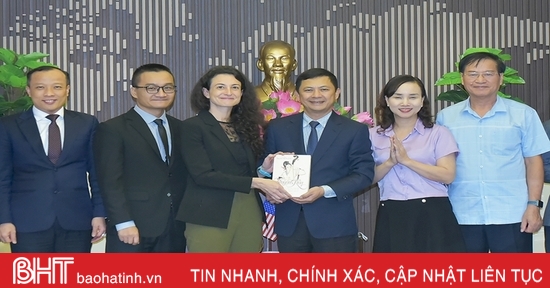 Hà Tĩnh mong muốn có thêm các nhà đầu tư đến từ Hoa Kỳ