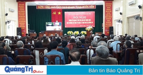 Thông tin định kỳ đối với cán bộ thuộc diện Ban Thường vụ Tỉnh ủy quản lý đã nghỉ hưu