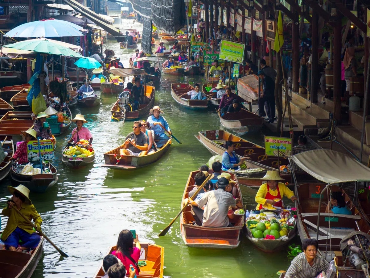 3 tipos especiales de mercados en la Tierra de las Pagodas Doradas que definitivamente no te puedes perder