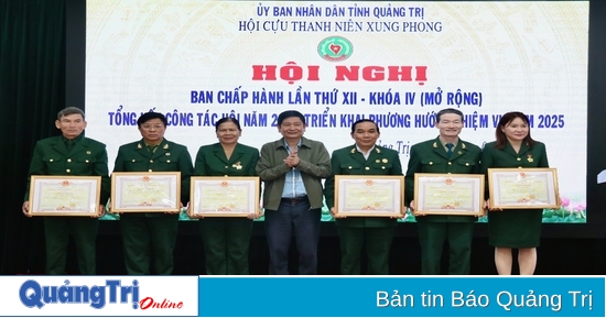 Hội Cựu Thanh niên xung phong tỉnh triển khai nhiệm vụ năm 2025