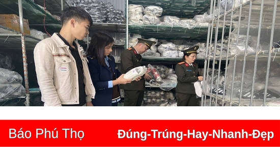 Tạm giữ gần 6.000 sản phẩm giày có dấu hiệu giả mạo nhãn hiệu