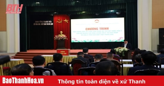 Sở Văn hóa, Thể thao và Du lịch phát động ủng hộ xây dựng nhà ở cho hộ nghèo, hộ gia đình chính sách, hộ còn khó khăn về nhà ở