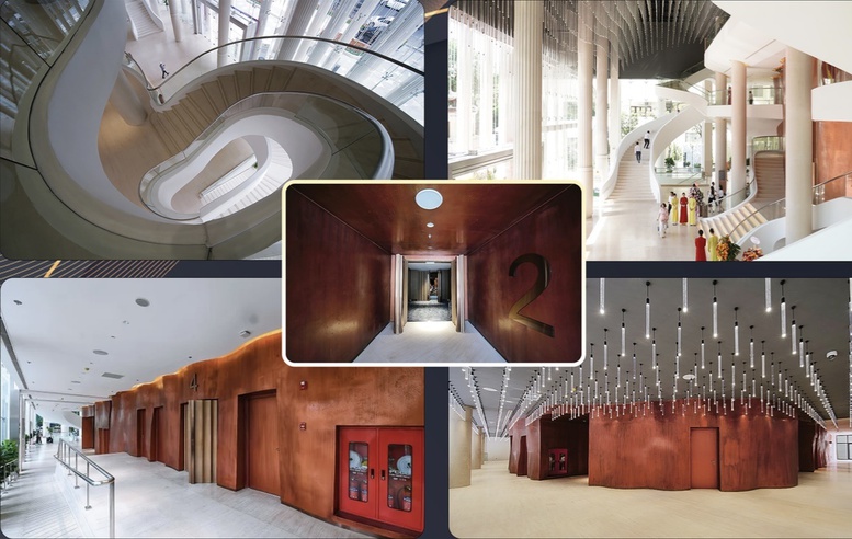Das Hoan Kiem Theater verfügt über ein schönes, modernes Design, das mit der nationalen kulturellen Identität in Verbindung steht, und eine fortschrittliche, moderne Ausstattung mit führender Technologie.