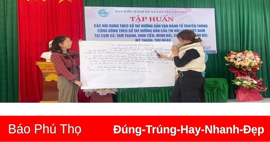 Vận hành, quản lý Tổ truyền thông cộng đồng