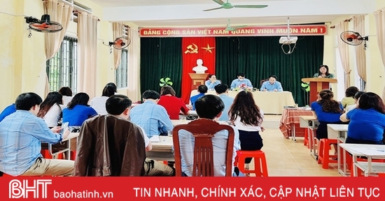 Vu Quang improves the effectiveness of oral propaganda work