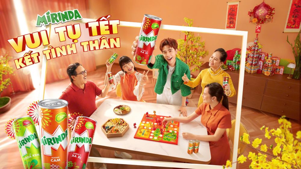 Bustling new spring, joyfully welcoming Tet with Mirinda at the 2025 Regional Cuisine OCOP Product Trade Fair