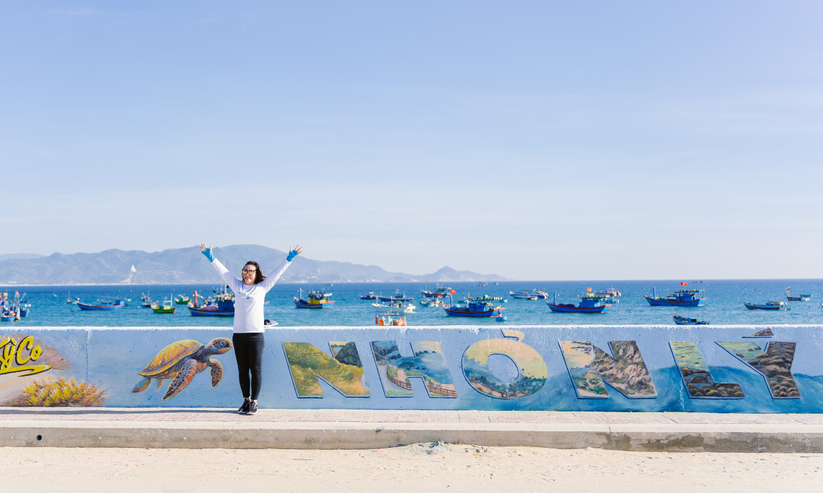 Làng chài Nhơn Lý khoác áo mới