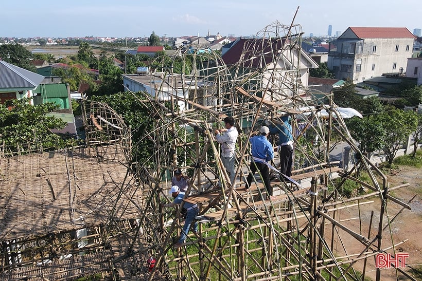 Dựng hang Bê-lem đón Giáng sinh ở Hà Tĩnh