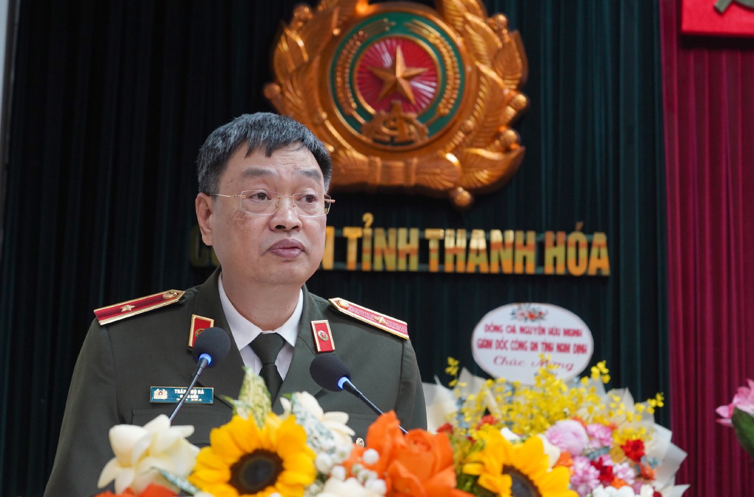 Announcement of Decision to appoint Deputy Director of Thanh Hoa Provincial Police