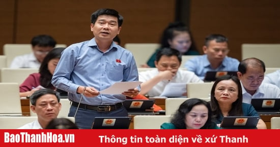 ĐBQH Lê Thanh Hoàn (Đoàn ĐBQH tỉnh Thanh Hóa) góp ý vào dự thảo Luật Tư pháp người chưa thành niên