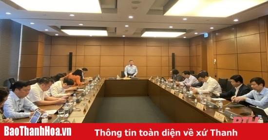 Delegation of National Assembly deputies of Thanh Hoa province participated in giving opinions on draft laws