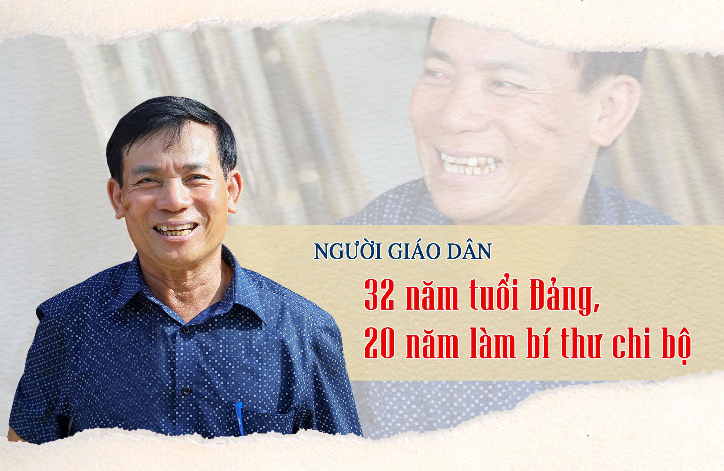 Người giáo dân 32 năm tuổi Đảng, 20 năm làm bí thư chi bộ