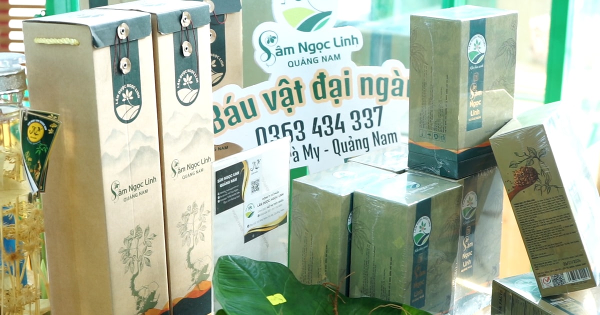 Phát triển sản phẩm OCOP ở Nam Trà My