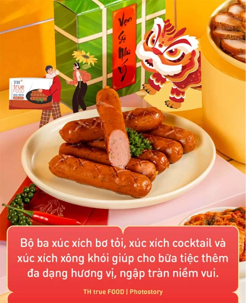 Trao nhau Vị hạnh phúc, Xuân sung túc cùng ‘người nội trợ tử tế’ TH true FOOD