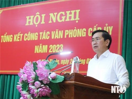 Tổng kết công tác Văn phòng cấp ủy năm 2023