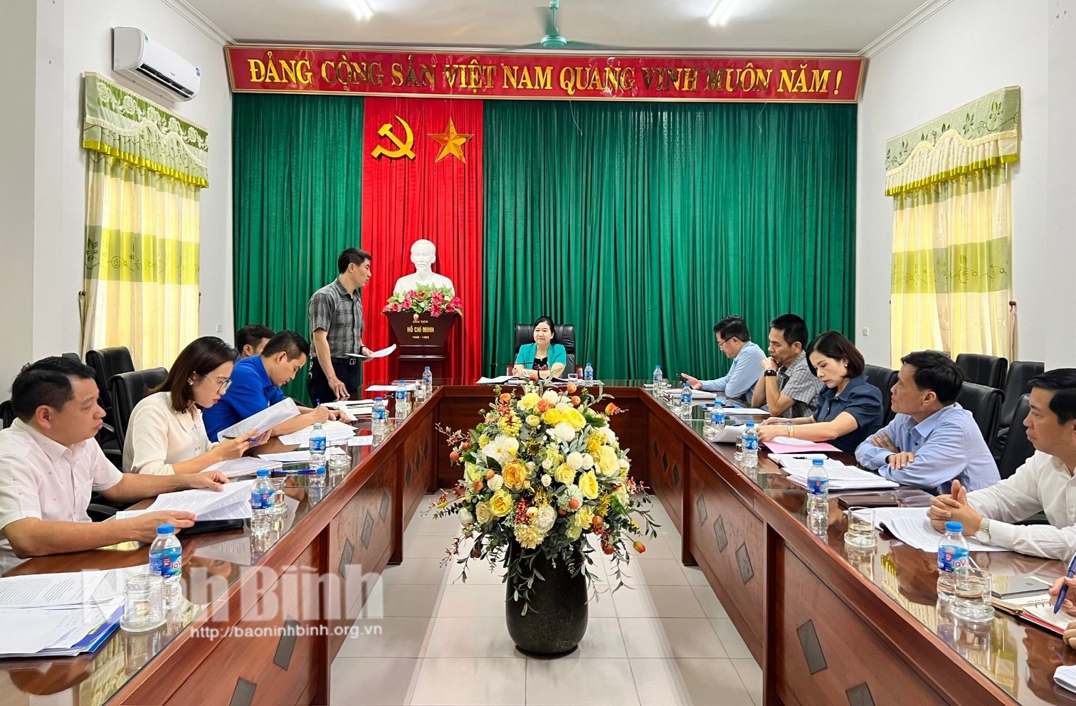 The inspection delegation of the Provincial Party Standing Committee worked with the Party Committee of the Provincial Youth Union.