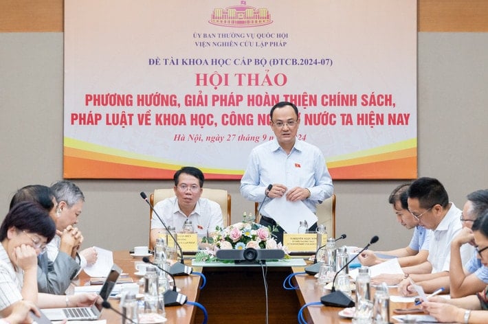 Thúc đẩy sự gắn kết giữa khoa học công nghệ với các ngành, lĩnh vực chiến lược