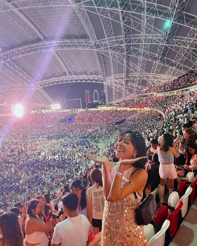 ホーチミン市在住のディウ・タンさんは3月上旬にシンガポールを訪れた。写真：nammeobe