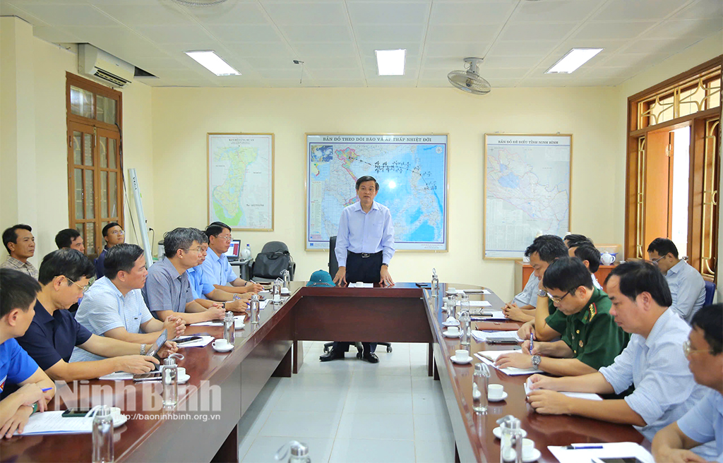 The Provincial Party Standing Committee directed to strengthen response to storm No. 3.