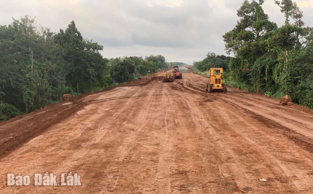 Dự án đường Hồ Chí Minh đoạn tránh phía Đông TP. Buôn Ma Thuột.