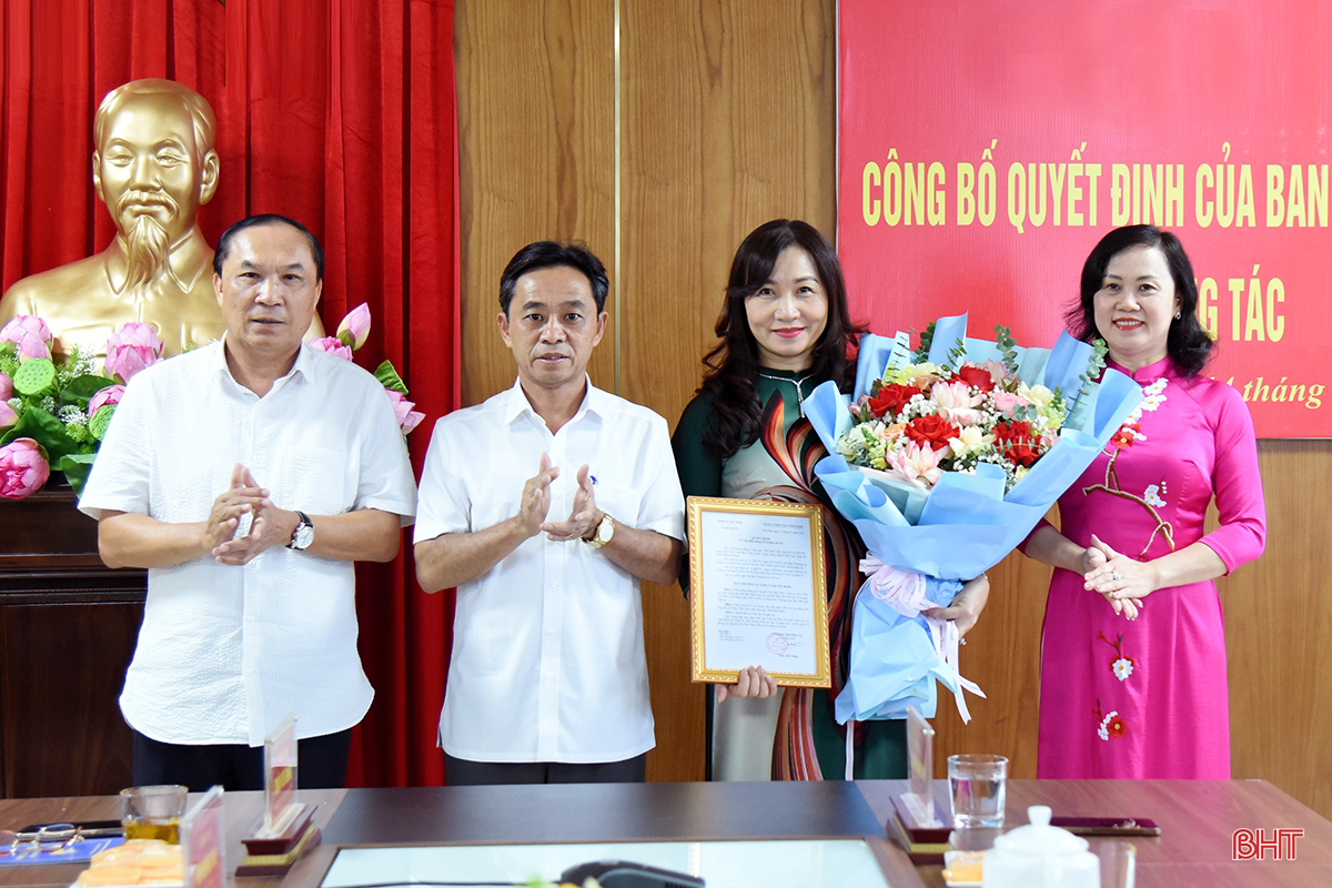 La Sra. Nguyen Thi Mai Thuy fue designada para ocupar el cargo de jefa adjunta del Comité Permanente de la Comisión de Movilización de Masas del Comité Provincial del Partido.