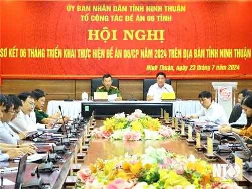 Sơ kết 6 tháng đầu năm thực hiện Đề án 06/CP