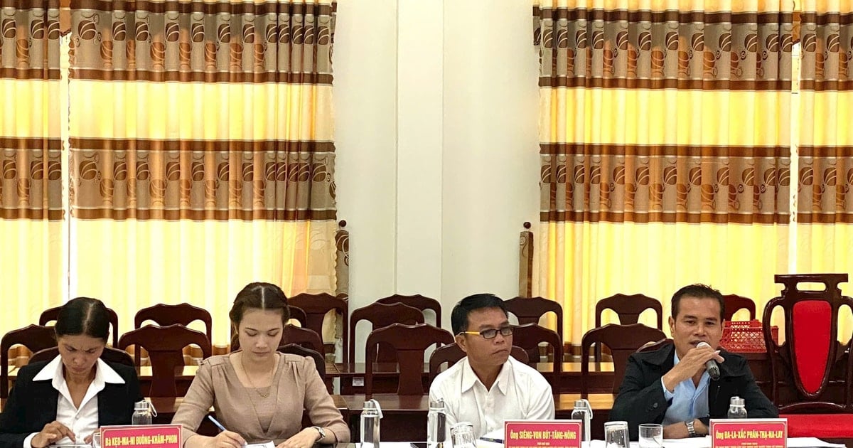 Delegation der Laotischen Front für das Nationale Baukomitee der Provinz Sekong tauschte Erfahrungen in Quang Nam aus