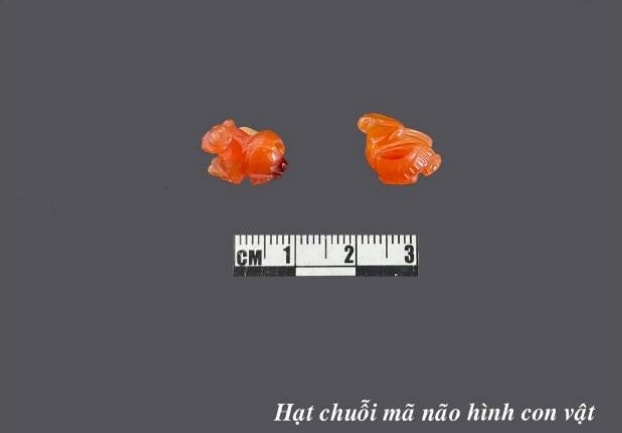 Mã não hình động vật ở khu mộ táng Lai Nghi đã được công nhận là bảo vật quốc gia. Ảnh: Bảo tàng Quảng Nam