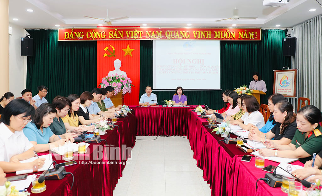 Mid-term review of the implementation of the Resolution of the 13th Provincial Women's Congress