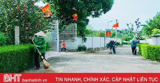 Xã miền núi Vũ Quang dồn sức xây dựng nông thôn mới kiểu mẫu