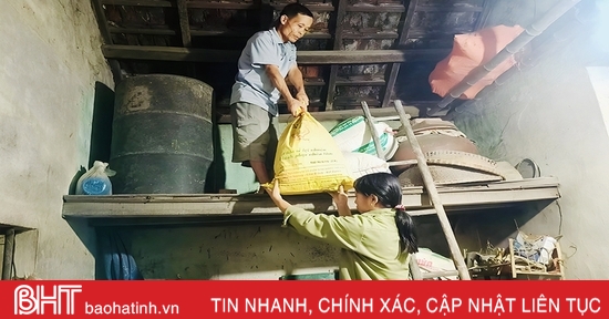 Người dân vùng lũ Vũ Quang chủ động ứng phó với mưa lớn