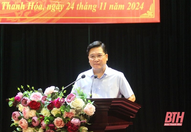 La ciudad de Thanh Hoa implementa un plan para organizar las unidades administrativas a nivel de distrito y comuna, período 2023-2025