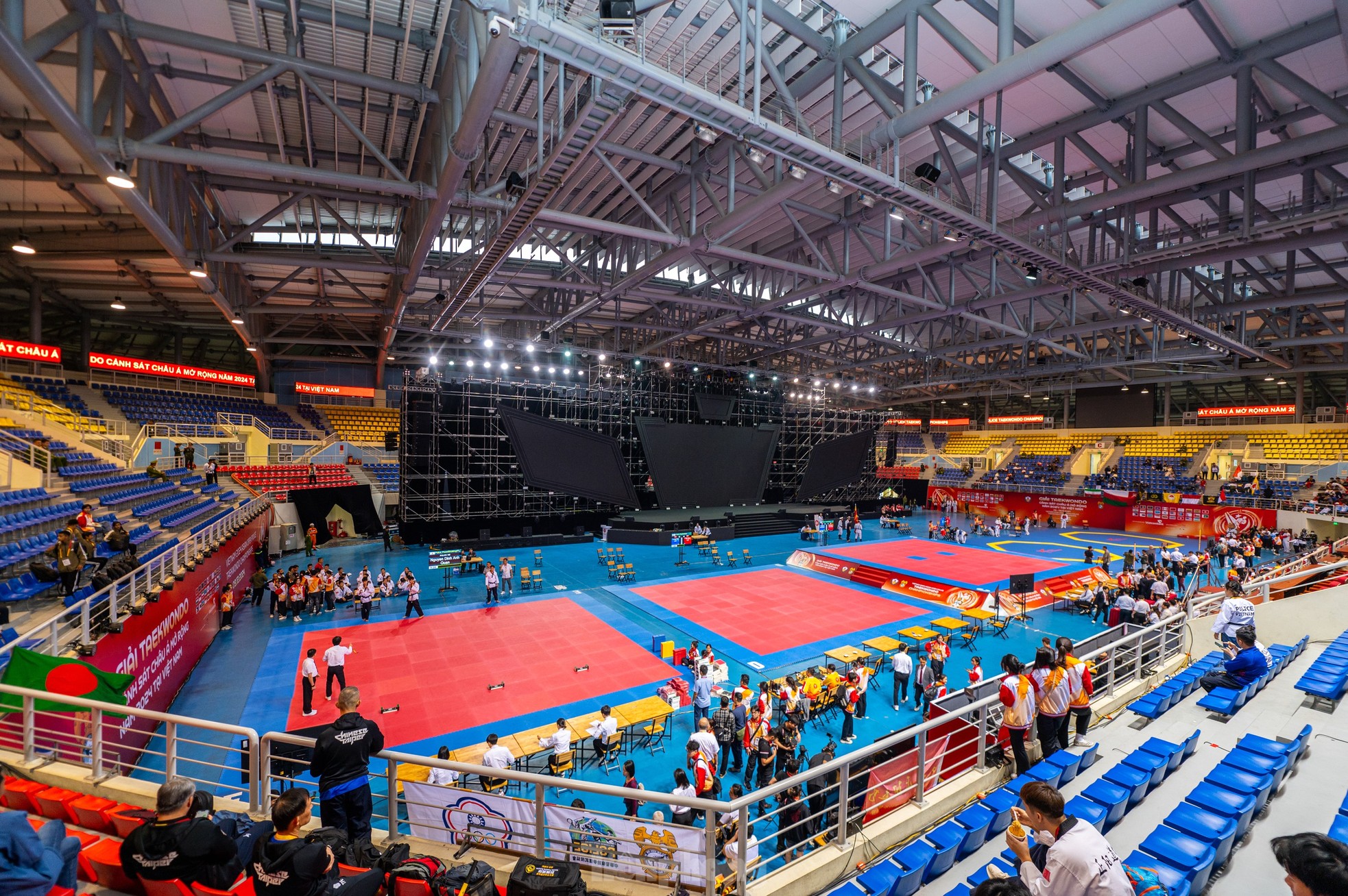 Quang Ninh est prêt pour la cérémonie d'ouverture du Championnat asiatique de taekwondo de la police photo 9