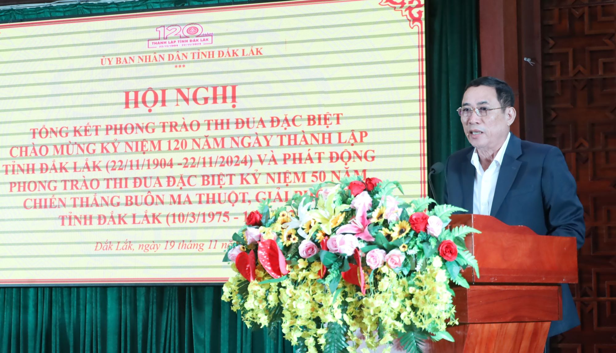 Tổng kết phong trào thi đua đặc biệt chào mừng kỷ niệm 120 năm Ngày thành lập tỉnh Đắk Lắk