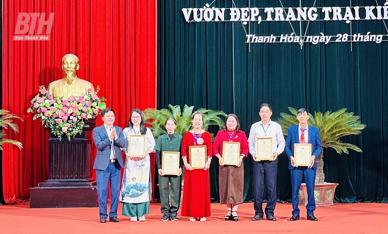 Chung kết cuộc thi “Vườn đẹp, trang trại kiểu mẫu