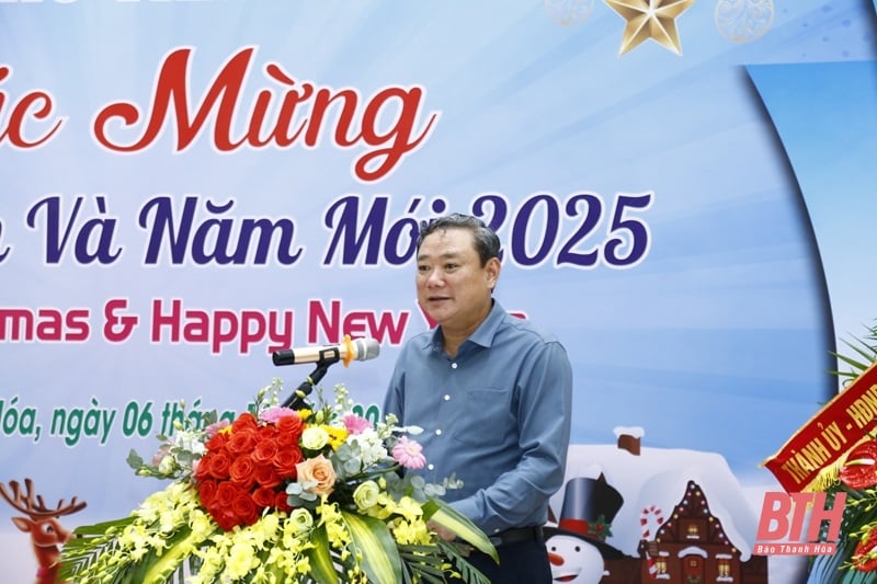 TP Thanh Hóa gặp mặt các chức sắc công giáo nhân dịp Giáng sinh năm 2024