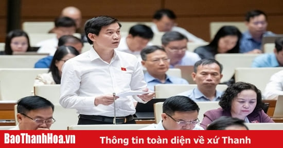 National Assembly Deputy Le Van Cuong discussed some contents with different opinions of the draft Law amending and supplementing a number of articles of the Law on Pharmacy.